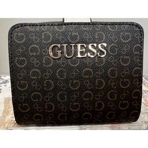 Guess faux leather signature wallet